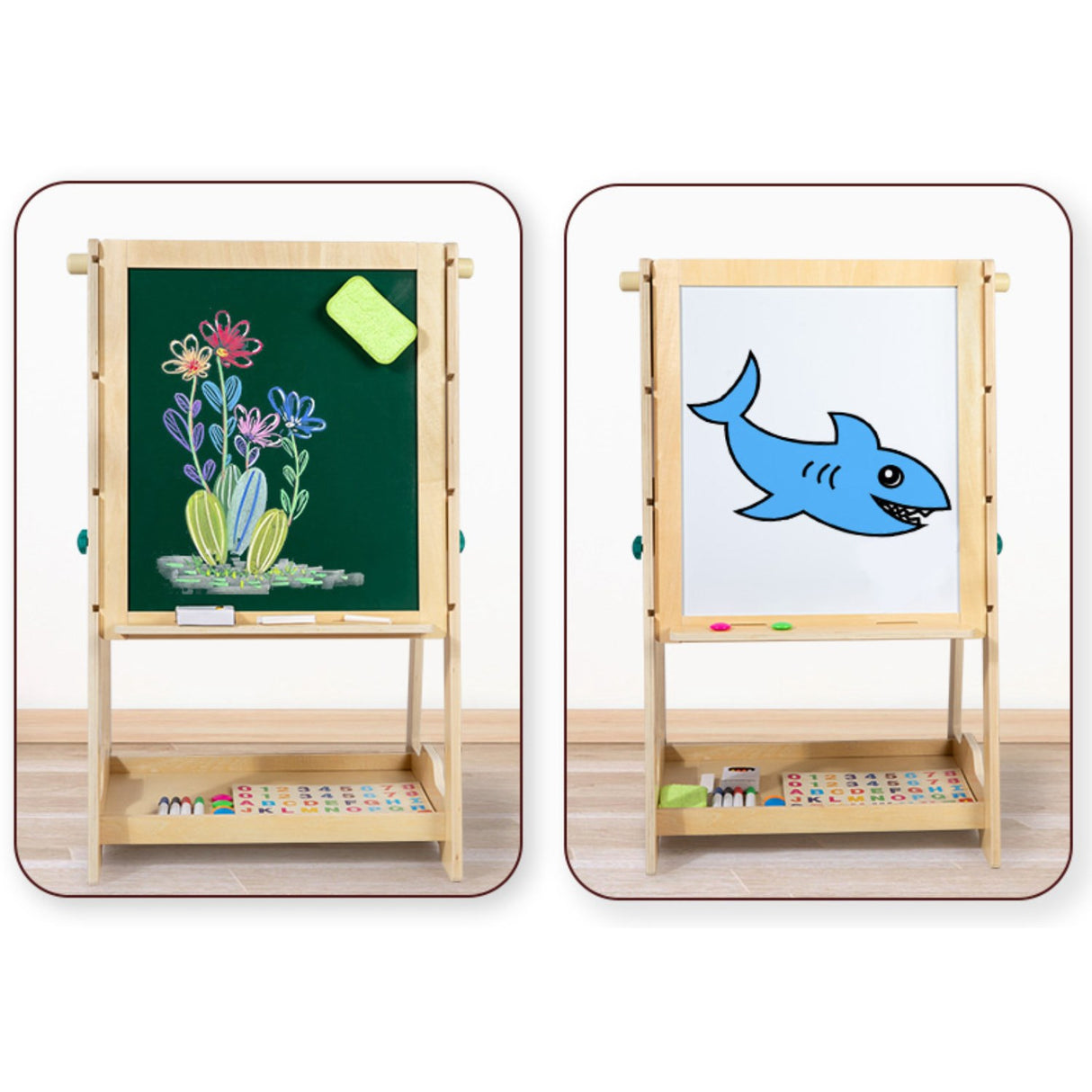 HEMMINGSEN 키즈 네이처 다기능 책상 세트