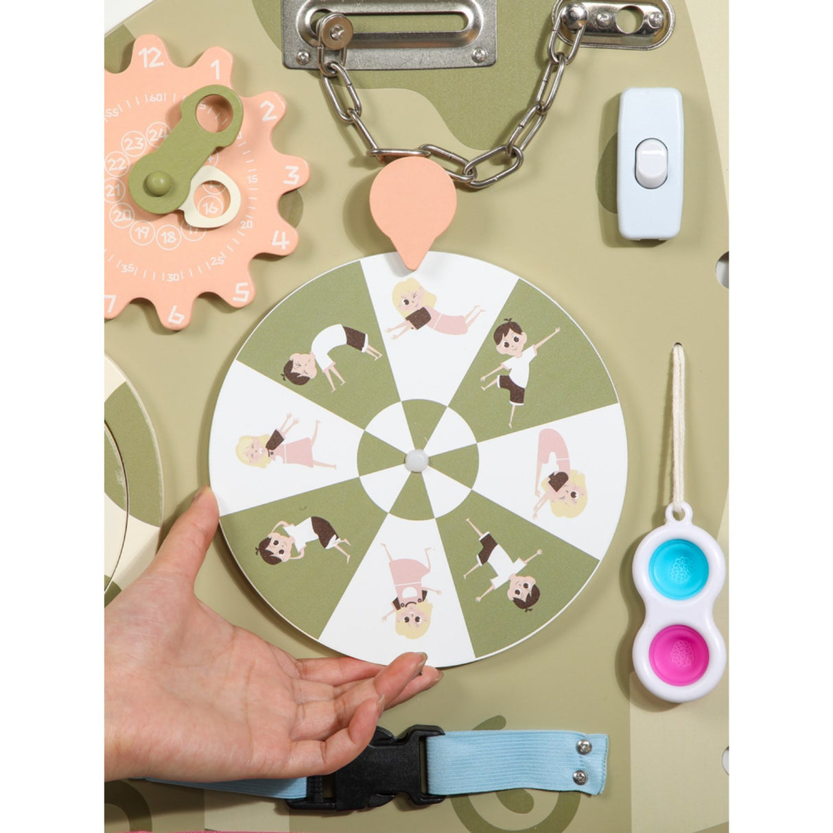 HEMMINGSEN 키즈 그린 롱넥 액티비티 보드