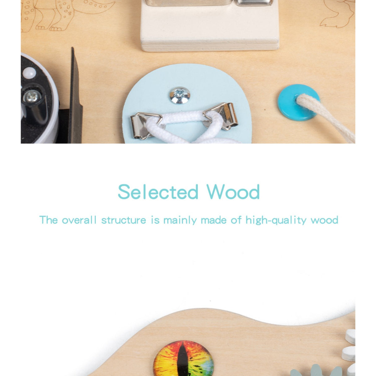 HEMMINGSEN 키즈 네이처 공룡 액티비티 보드