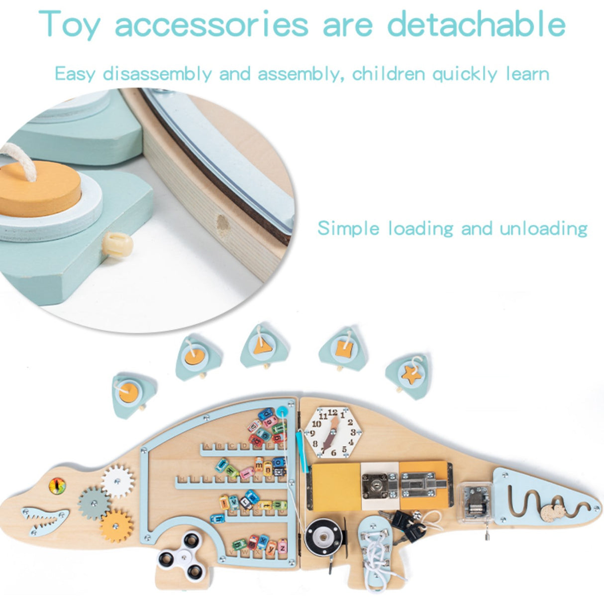 HEMMINGSEN 키즈 네이처 공룡 액티비티 보드