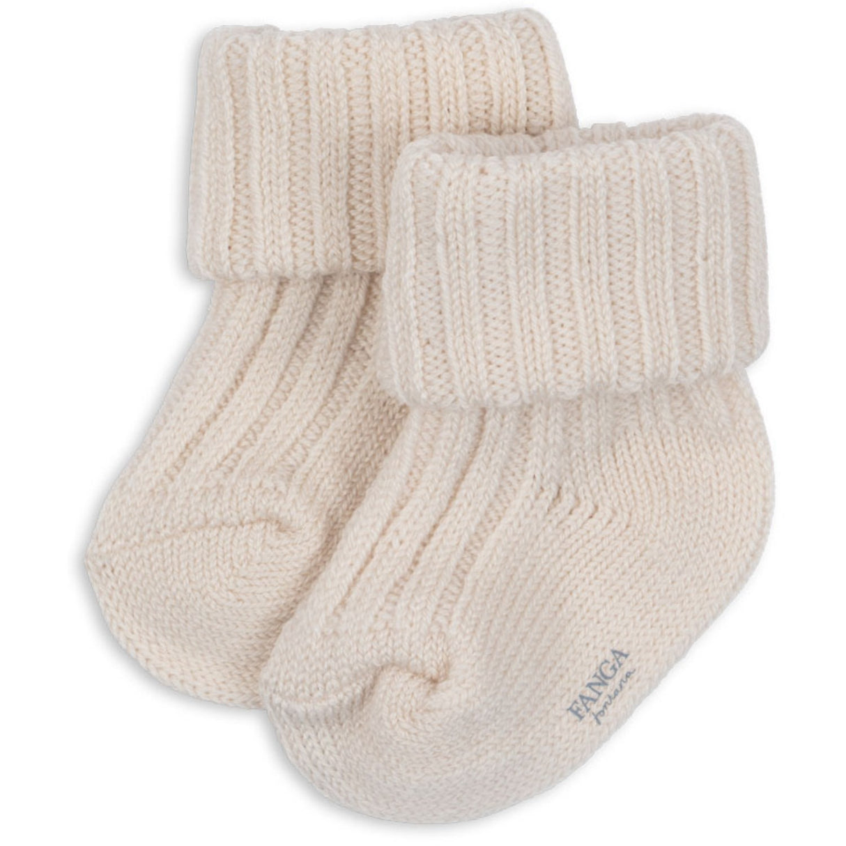 Konges Sløjd Off White Melange Lana Heavy Knitted Socks