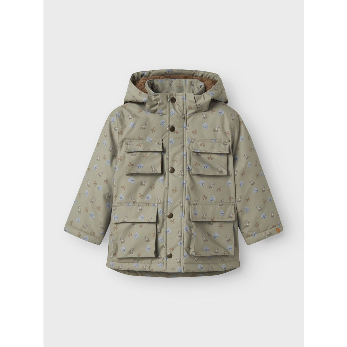 Lil'Atelier Overland Trek Nmmlasnow05 Jkt Aop Fo Lil
