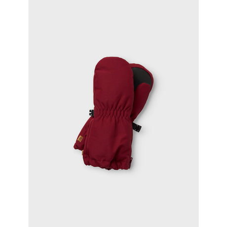 Lil'Atelier Red Dahlia Nmflasnow10 Mitten 1Fo Lil
