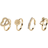 Name It Gold Colour 625 Nkfacc-Kida 4P Ring Box