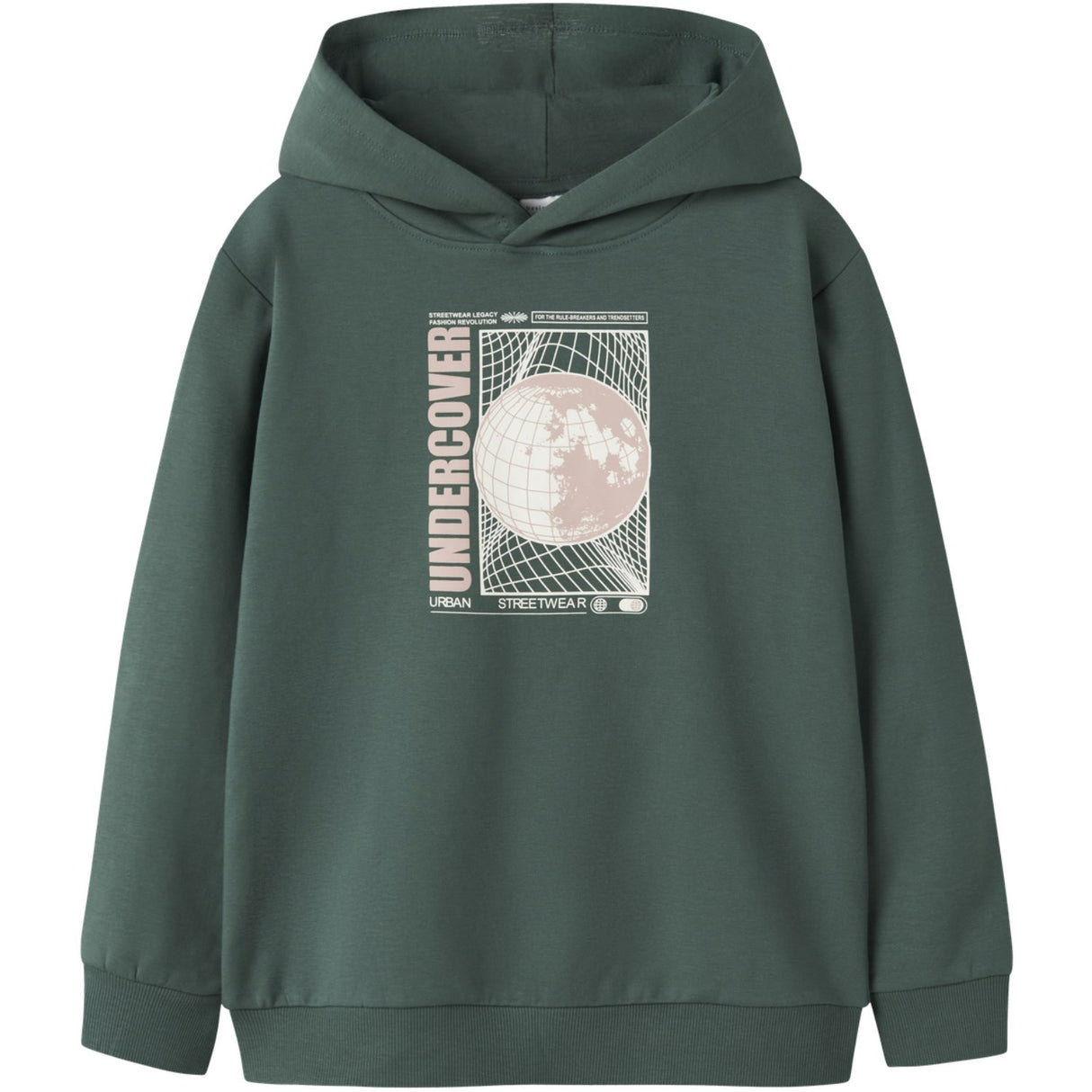 Name It Bistro Green Urban Nkmvugo Ls Nreg Sweat Wh Bru