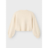 Name It Jet Stream Black Bow Nkfrina Ls Knit Card