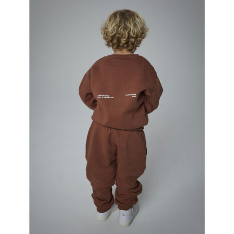 Name It Carob Brown Nmmokian Ls Rlx Swe Bru Bf