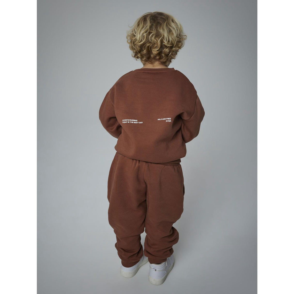 Name It Carob Brown Nmmokian Nreg Swe Pants Bru Bf