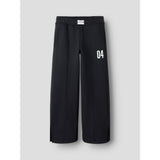 Name It Black Nkfodika Nreg Wide Swe Pants Bru Bf