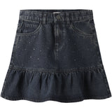 Name It Dark Midnight Denim Nkfthea Rhine Dnm Skirt 2424-Im S