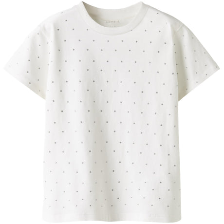 Name It Bright White Nkfruaja Ss Nreg Top Noos