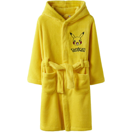 Name It Vibrant Yellow Nkmosbit Pokemon Bathrobe Sky
