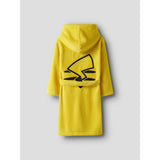 Name It Vibrant Yellow Nkmosbit Pokemon Bathrobe Sky