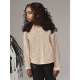 Name It Jet Stream Black Bow Nkfrusitta Ls Bow Blouse