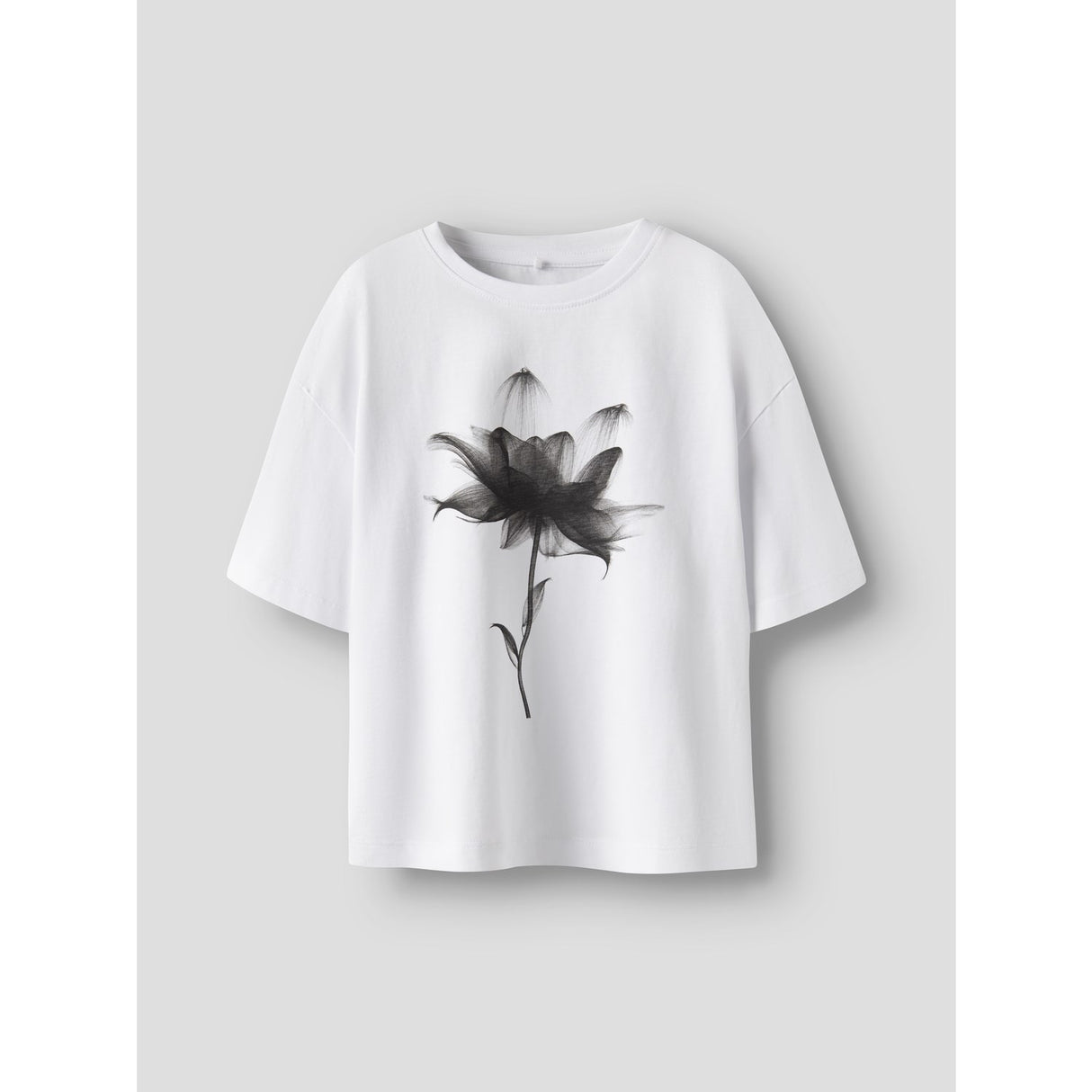 Name It Bright White Nkfsvea Ss Rlx Top Box