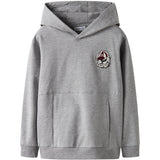 Name It Grey Melange Nkmsteven Ls Nreg Sweat Wh Bru