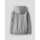 Name It Grey Melange Nkmsteven Ls Nreg Sweat Wh Bru
