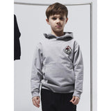 Name It Grey Melange Nkmsteven Ls Nreg Sweat Wh Bru