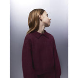 Name It Burgundy Nkfsonia Ls Polo Knit