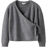 Name It Grey Melange Nkfsanie Ls Knit