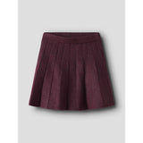 Name It Burgundy Nkfsonia Knit Skirt