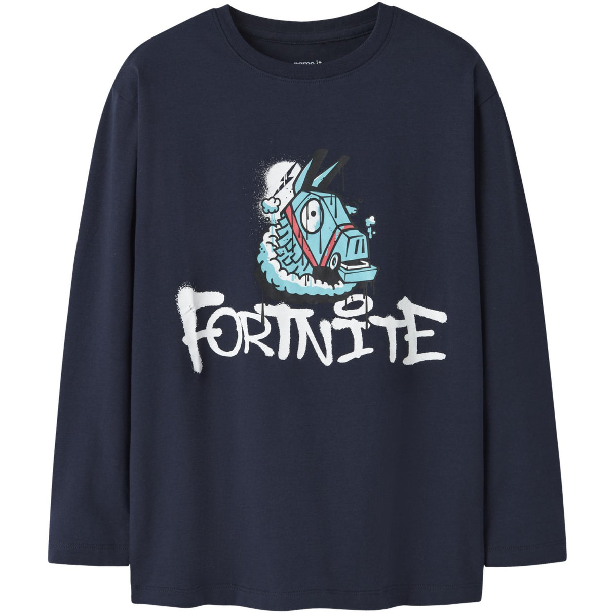 Name It Navy Blazer Nkmoxen Fortnite Ls Nreg Top Box Bfu