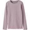 Name It Keepsake Lilac Nkfvibse Ls Slim Top