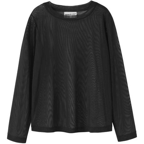 Name It Black Nkfrophelia Ls Mesh Top