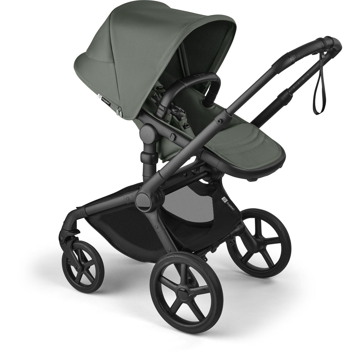 Bugaboo Fox 5 Renew Complete Black/Forest Green-Forest Green