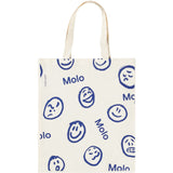Molo Blue Smile Shopping Bag