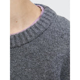 Jack & Jones Junior Dark Grey Melange Jornorrebro Knit Crew Neck Ln Jnr
