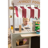 Dantoy Street Food Cart Wood 26 Pieces