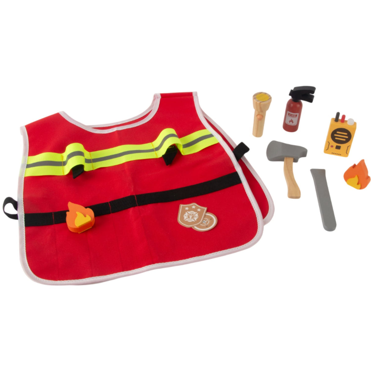 Dantoy Brandmand Set Wood I Gift Box 10 Dele