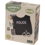 Dantoy Politimand Set Wood I Gift Box 8 Dele