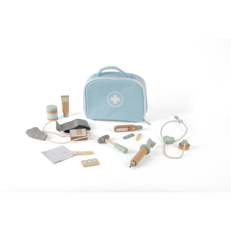 Dantoy Læge Set Wood I Gift Box 14 Dele