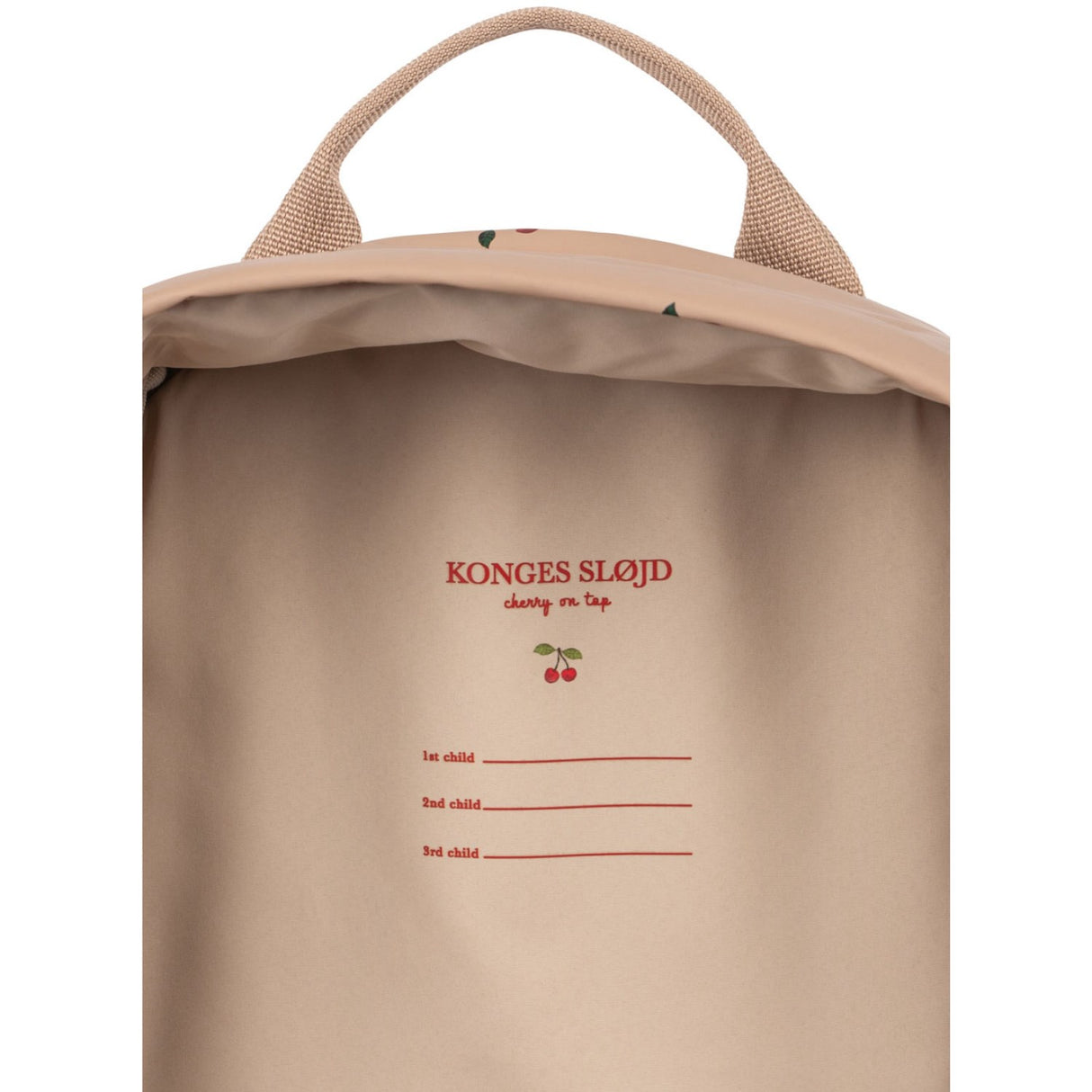 Konges Sløjd Cherry Rainy Kids Backpack Midi