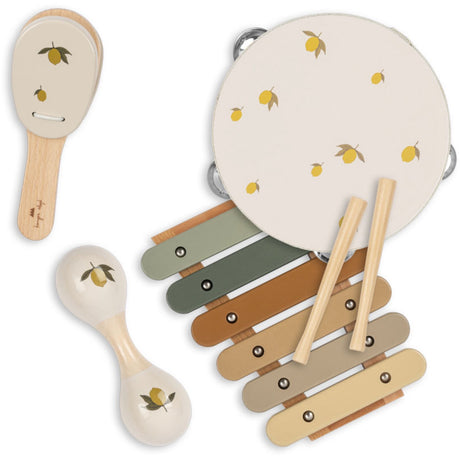 Konges Sløjd Lemon Music Set Lemon Glossy Fsc