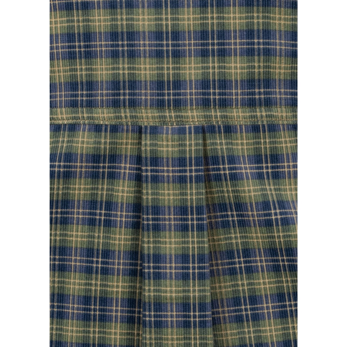 Konges Sløjd Laurel Blue Check Cara Ls Shirt GOTS