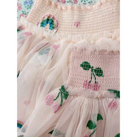 Konges Sløjd Ma Grande Cerise Pink Glitter Tullie Smock Skirt
