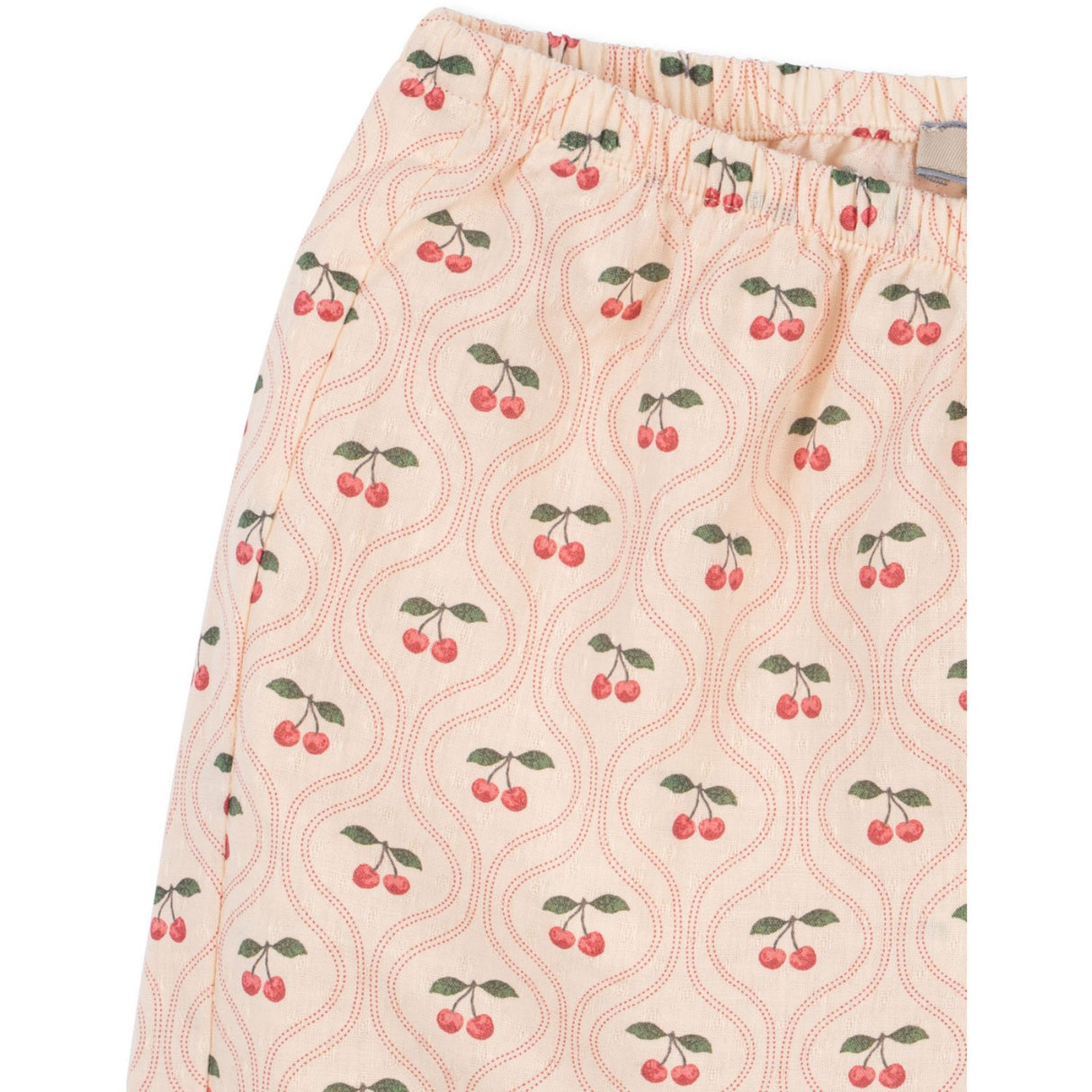 Konges Sløjd Cherry Pink Motif Cianna Pants GOTS