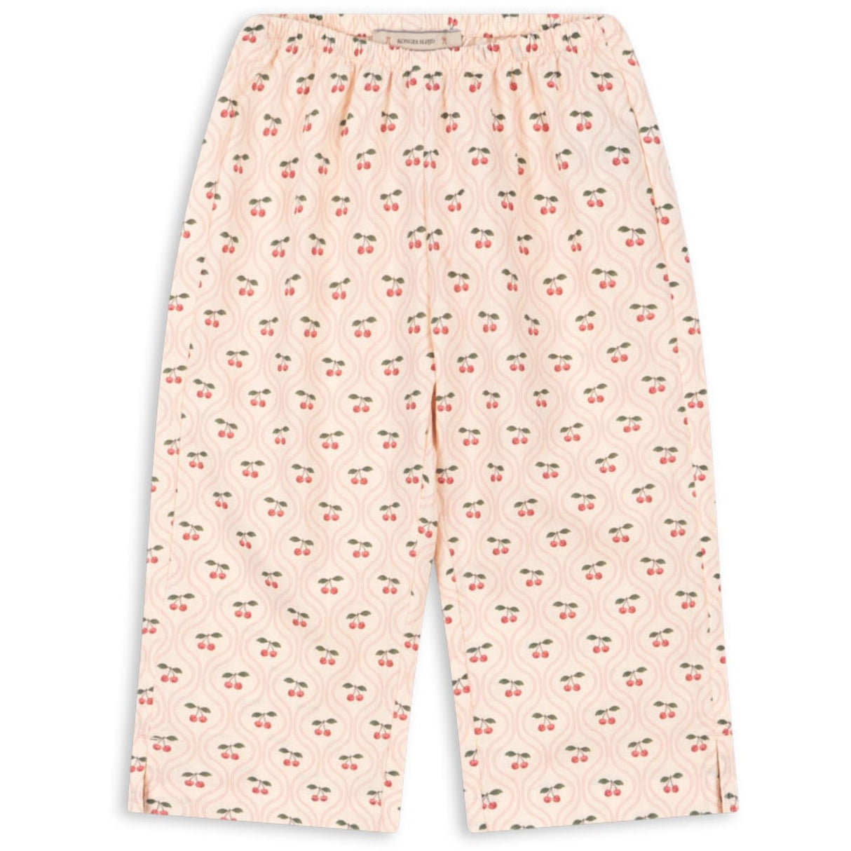 Konges Sløjd Cherry Pink Motif Cianna Pants GOTS