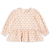 Konges Sløjd Cherry Pink Motif Cianna Blouse GOTS