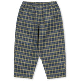 Konges Sløjd Laurel Blue Check Cara Pants GOTS