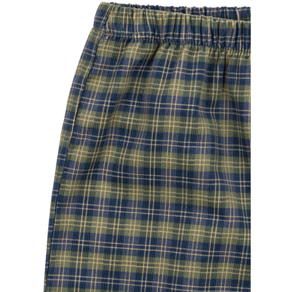 Konges Sløjd Laurel Blue Check Cara Pants GOTS