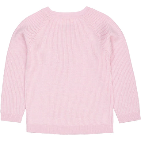 COPENHAGEN COLORS Bubblegum Merino Classic Rib Blouse