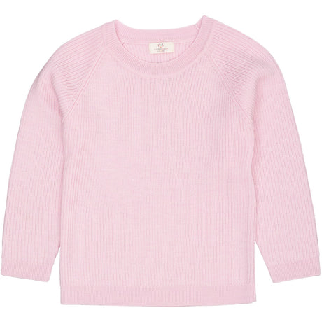 COPENHAGEN COLORS Bubblegum Merino Classic Rib Blouse