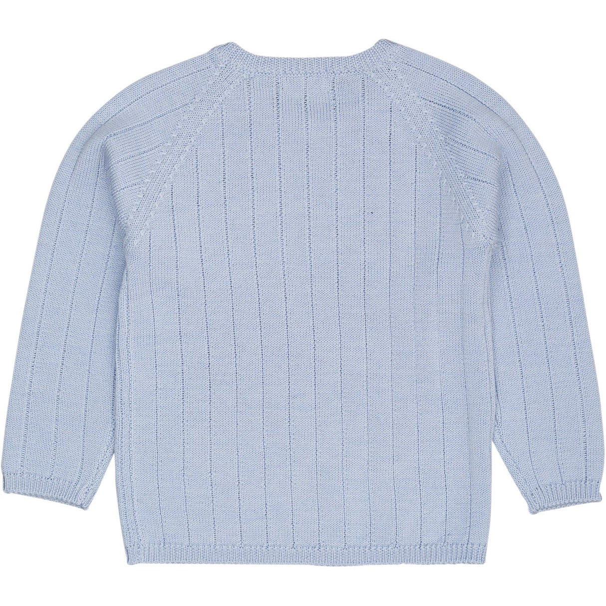 COPENHAGEN COLORS Dusty Blue Merino Knitted Blouse