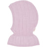 COPENHAGEN COLORS Lavender Merino Rib Knitted Balaclava