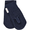 COPENHAGEN COLORS Navy Merino Wool Knitted Mittens