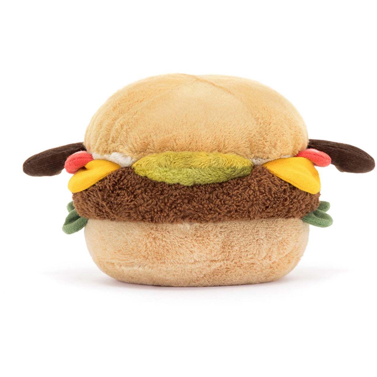 Jellycat Fastfood, Amuseables Burger, 11 Cm